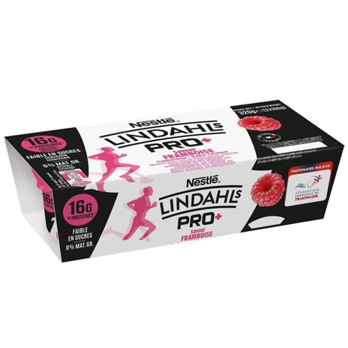 Pro+ spécialité laitière 0% mg saveur framboise