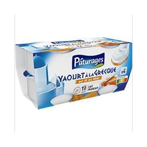 Yaourt à la Grecque sur lit de miel