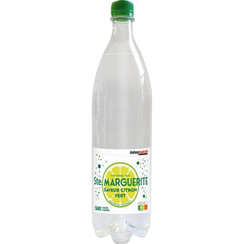 Eau gazeuse saveur citron vert