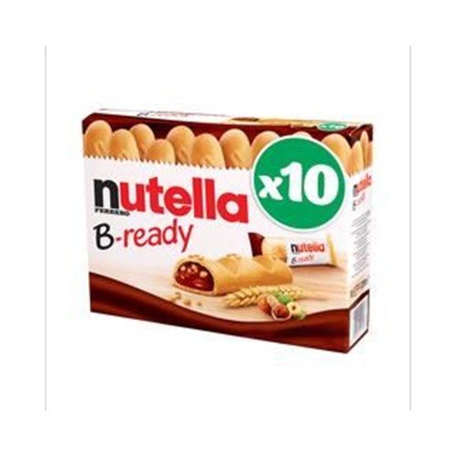 Biscuits croustillants à la pâte à tartiner aux noisettes et cacao - B-ready