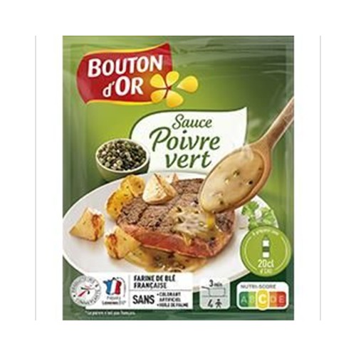 Sauce poivre vert