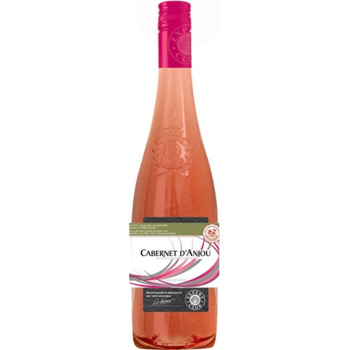 Cabernet d'Anjou AOP, vin rosé, 2024