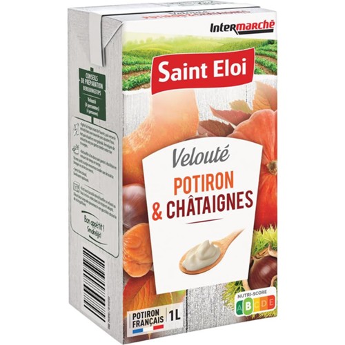 Velouté potiron & châtaignes