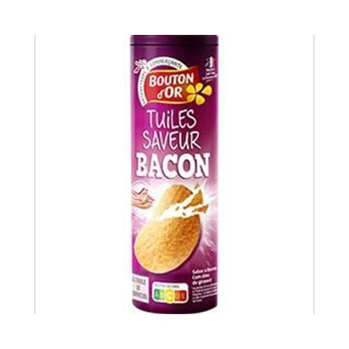 Tuiles saveur bacon