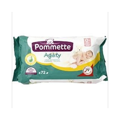 Lingettes fraîcheur Agility, 0+ mois