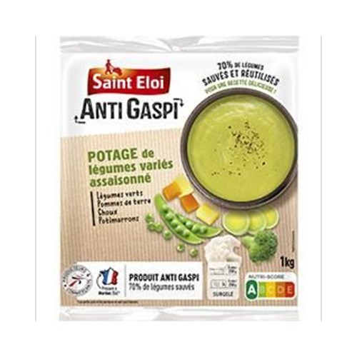 Anti Gaspi Potage de légumes variés assaisonné