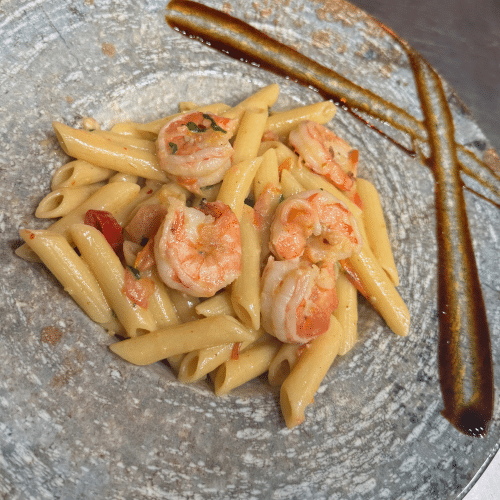 penne scampi