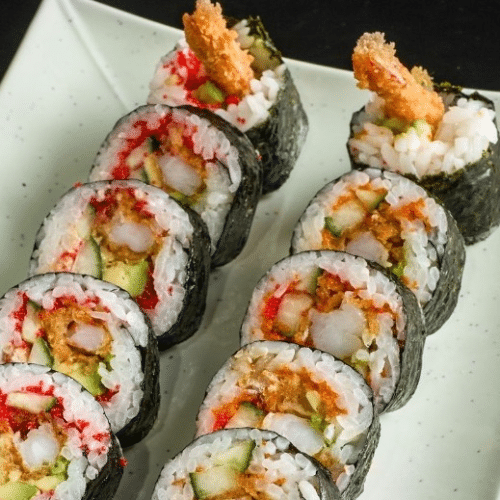 Futomaki scampi  5 stuks