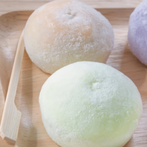 Mochi ijs  mix vanille / mango (3 stuks)