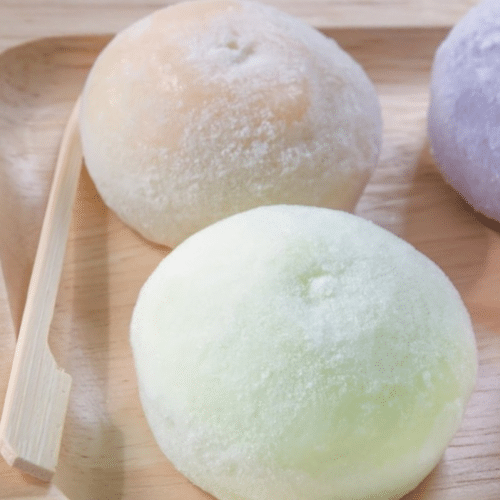 Mochi ijs vanille (3 stuks)