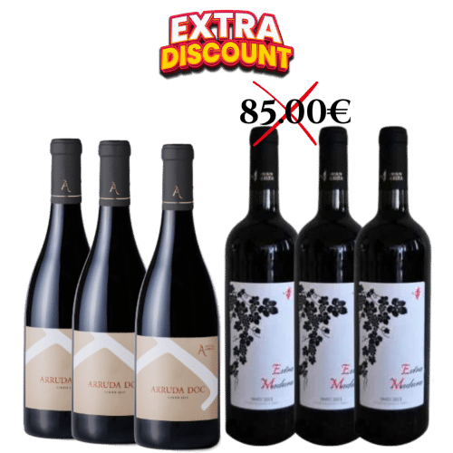 6 Flessen - Arruda Doc Rode & Extra Madura Rode