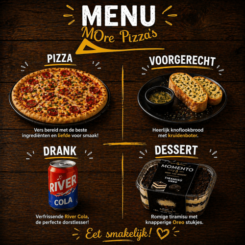 All-In Pizza Menu