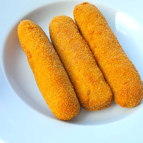 Huisgemaakte vleeskroket