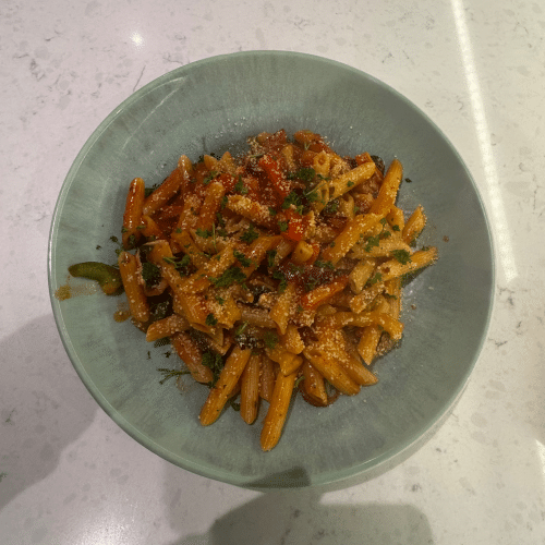 Pasta arrabiata