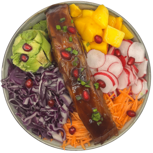 Teriyaki Salmon Bowl
