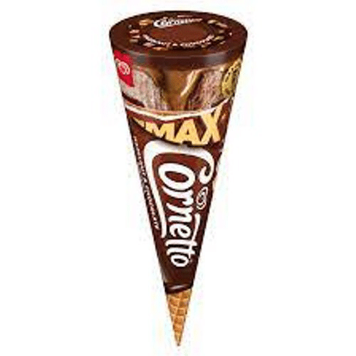 Cornetto max chocolate hazelnut