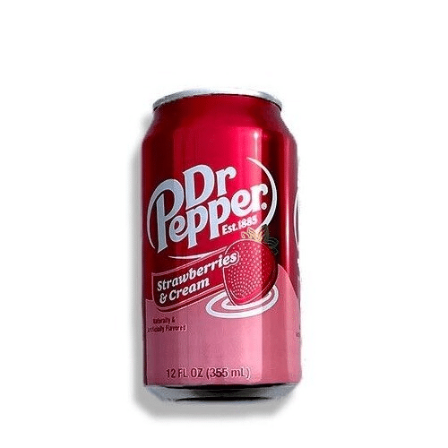 Dr Pepper fraise et creme