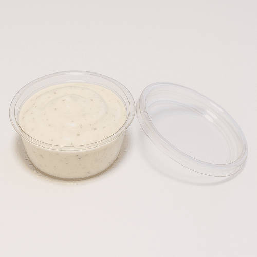 Pittasaus (knoflook) Handmade