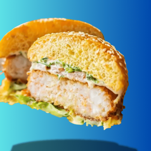 Golden Shrimp Burger