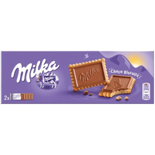 Milka choco biscuits