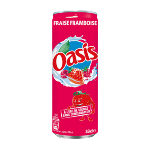Oasis Fraise - Framboise (33 cl)