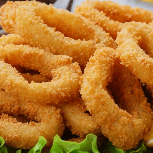 Calamars pané