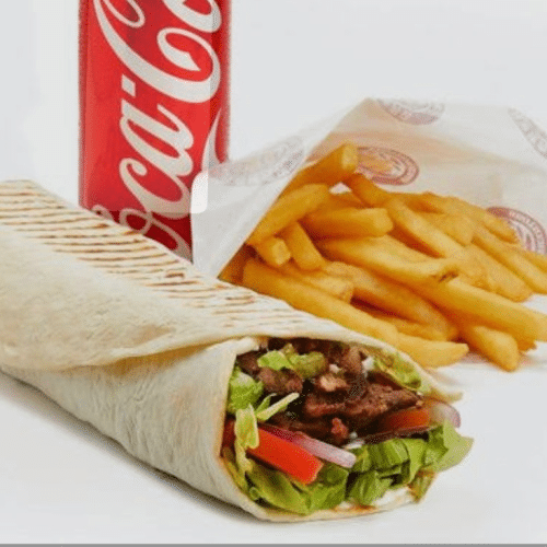 Durum shoarma  (Fritjes,drank)