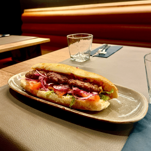 Sandwich kofte fromage