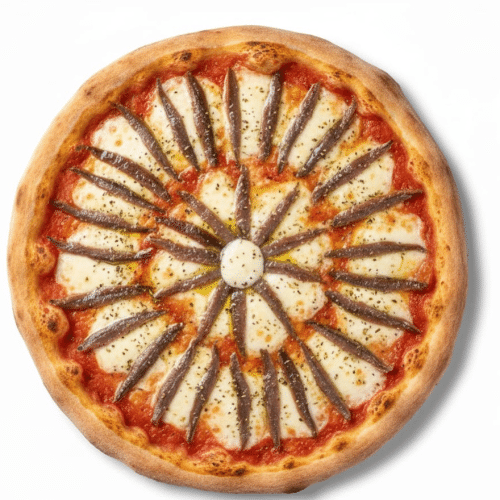 Pizza ansjovis 40cm