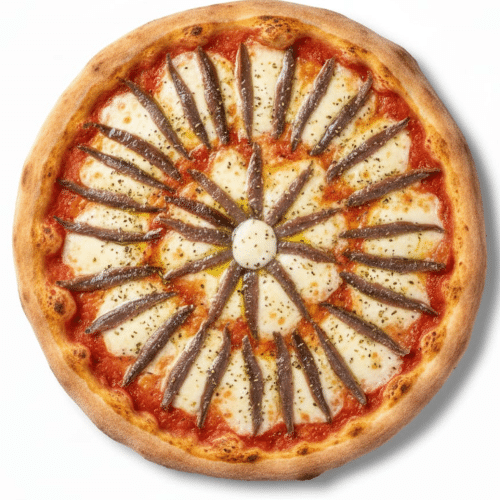 Pizza ansjovis 40cm
