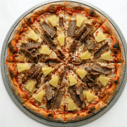 Pizza kebab hawaï 24cm