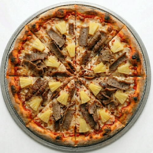 Pizza kebab hawaï 40cm