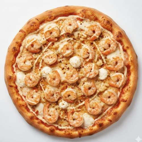 Pizza scampi 40cm