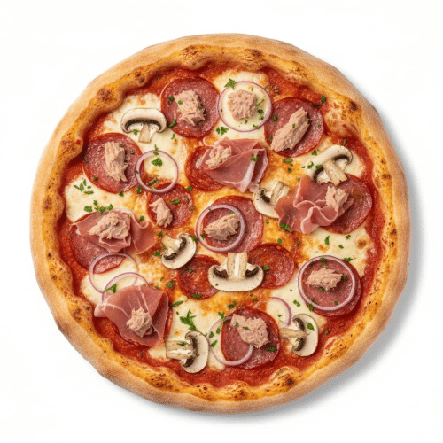 Pizza van het huis 24cm