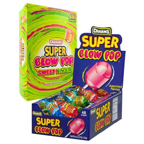 Charms Super Blow Pop - Cherry