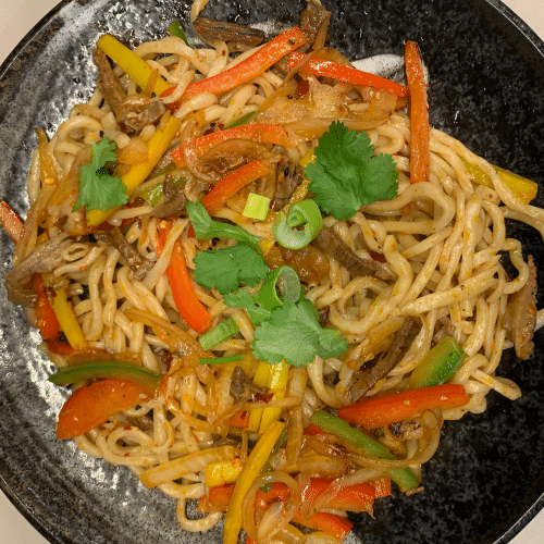 Chow mein rundvlees