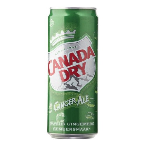 Canada Dry Ginger Ale Bruisend 33Cl