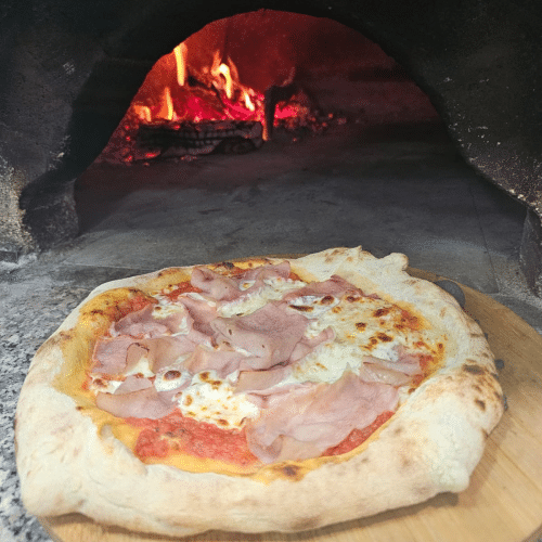 Pizza prosciutto