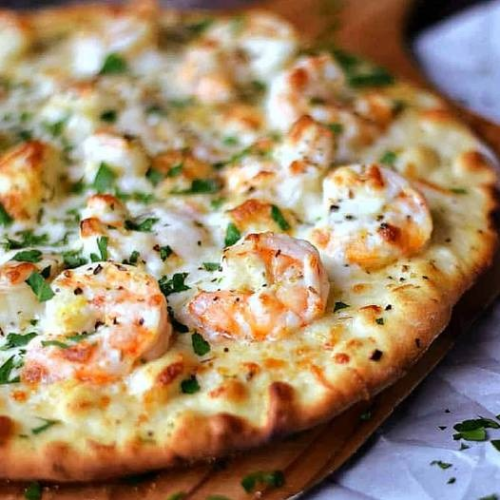 Pizza karidesli