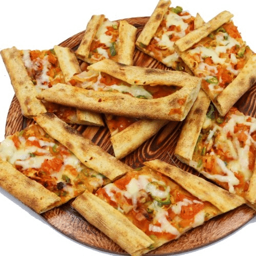 Sebzeli pide (met groenten)