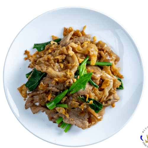 Pad see ew scampis