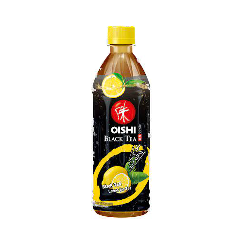 Oishi black tea lemon (50cl)