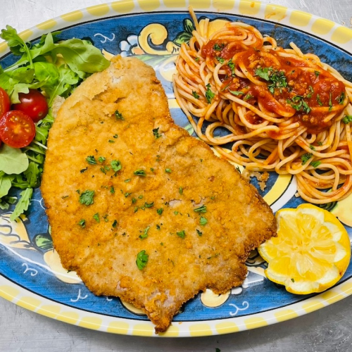 Escalope De Veau A La Milanaise