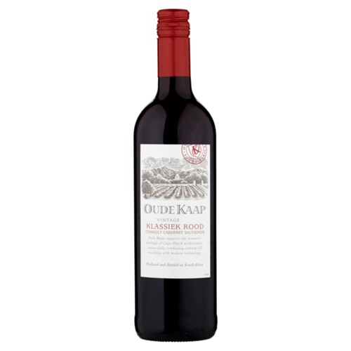 Oude Kaap Klassiek Rood Cabernet Sauvignon 75 cl