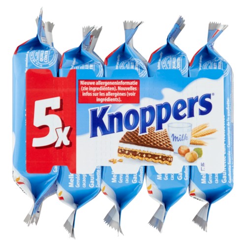Crispy Knoppers 5 stuks 125g