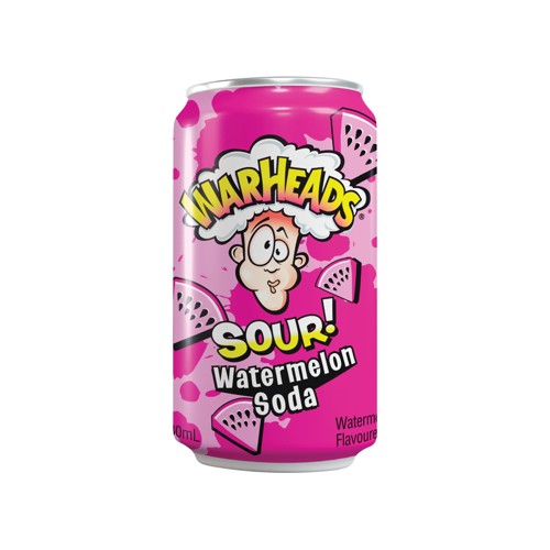 Warheads Sour Watermelon Soda 33 cl