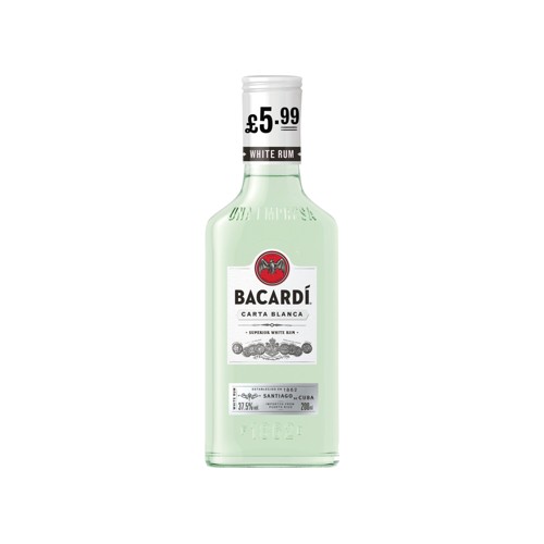 Bacardi White Rum 20 cl