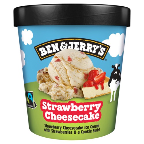 Ben & Jerry's Strawberry Cheesecake 465 ml