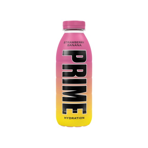Prime Strawberry Banana Hydration Drink 500 ml