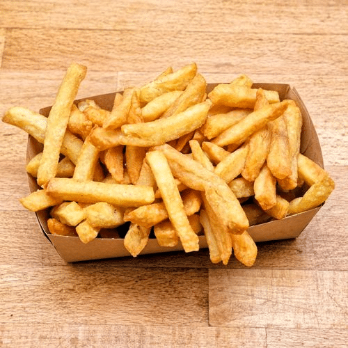 Moyenne frites glouton